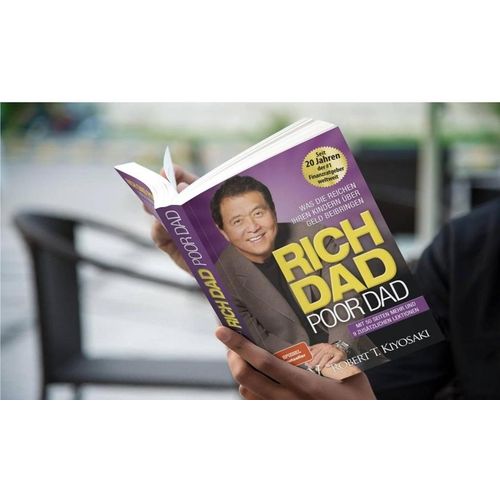 Rich Dad Poor Dad Book by Robert Kiyosaki and Sharon Lechter free bookmark