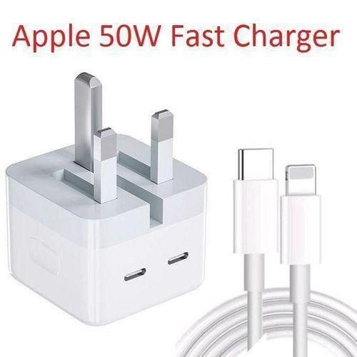 Apple 50W Original Fast Charger Adapter For IPhone 111213 1414Pro14 Max 14 Pro Max