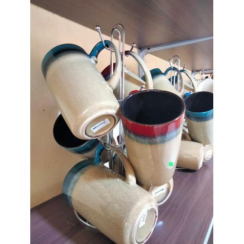 6 Set Ceramic Tea/Coffee Mugs.