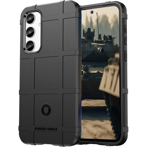 Shockproof Rugged Case cover Support Wireless Charging Cover for Samsung Galaxy A35 5G Black