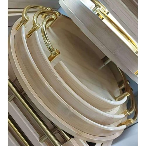 3 Pcs Multi-functional Bamboo Food Storage Trays