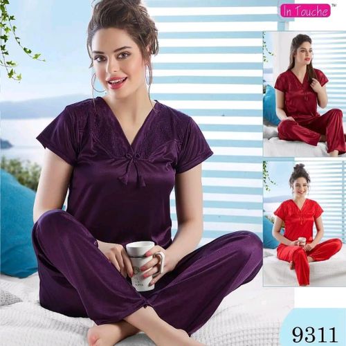 In Touche Women’s Lounge Leggings – Soft High-Waist Comfortable Home Wear Pants