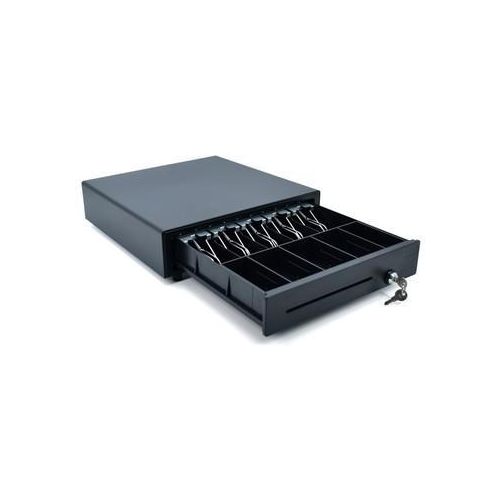 Automatic Metal POS system Cash Register Drawer 5 Tray Note Bills 5 Bill Coins