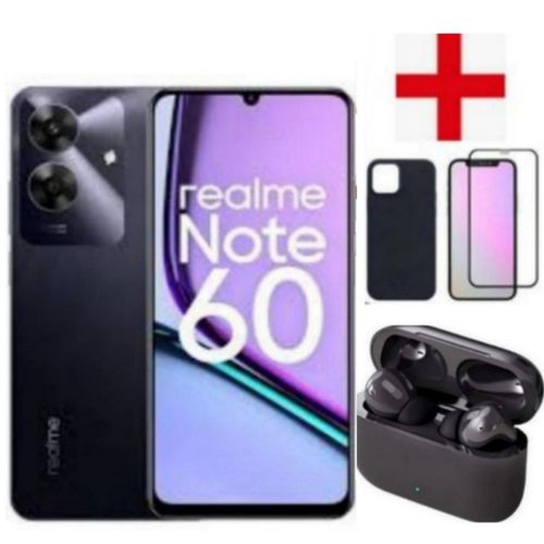 Note 60 6.74" 128GB ROM +4 GB (up To 8GB RAM, 5000mAh+COVER+EARPODS.