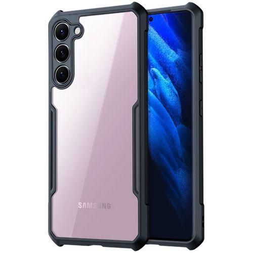 Xundd 4-Corner SHOCKPROOF Airbag Bumper Shell Back Transparent Acrylic + TPU Buffer Cover Case for Samsung Galaxy S23+ (Plus)