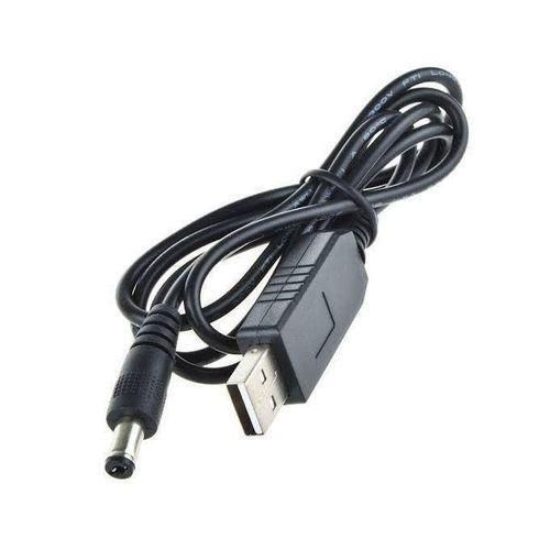 Power USB 5v To DC 12v Cable Lamp Cord Cable DC 5V To 12V USB CONVERTER Cable Wifi Router 12V