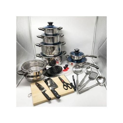 Marwa 30 Pieces Germany Life Stainless Cookware Set