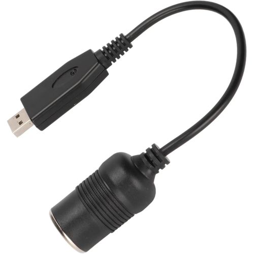 USB to 12V Car Socket Converter for Driving Recorder & GPS N