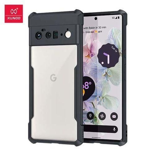 Google Pixel 7 Pro Xundd Airbag Shockproof Bumper Shell Back Transparent Acrylic + TPU Buffer Protective Phone Case Cover
