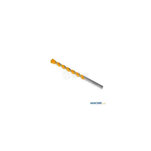 Ingco Masonry Drill Bit Set of 5 - Steel, Silver/Yellow, Precision Tools
