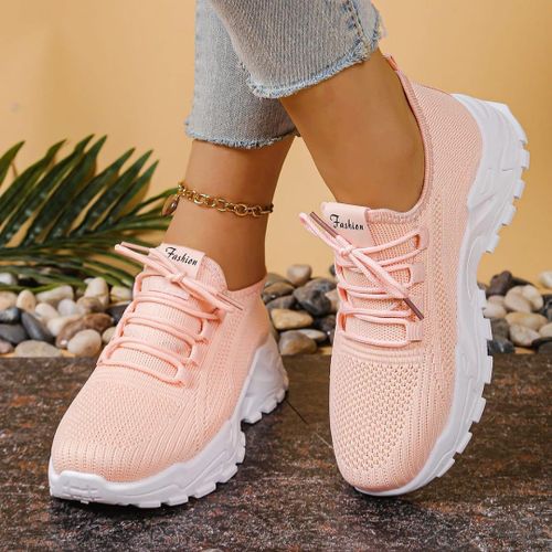 BREATHABLE KNIT SNEAKERS( small fit-order the next size Example: If you wear size 38, order size 39)