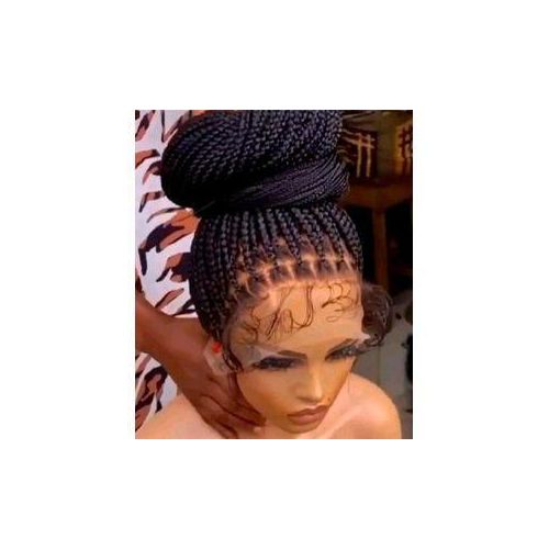 Deep frontal braided wig