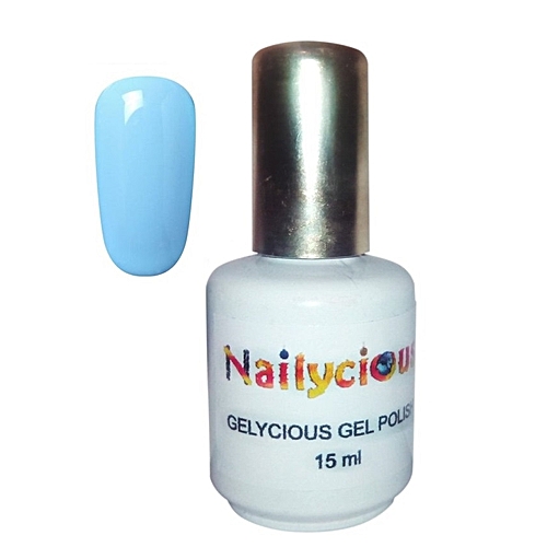 Nailycious Professional Gel Polish With No Sticky Residue Light Blue