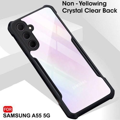 Samsung Galaxy A55 5G Xundo Shockproof Crystal Clear Back Protective Phone Cover Case