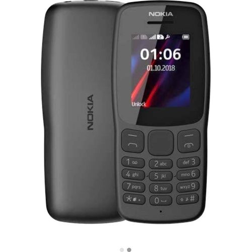 Nokia106 1.77" Dual SIM- Black