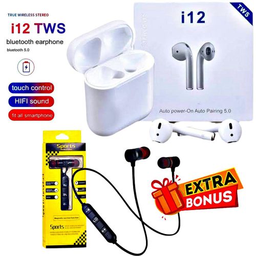 Wireless Bluetooth Earpond & Sport Wireless Bluetooth Earphones