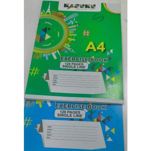 A4 200 pages (squared $ single )