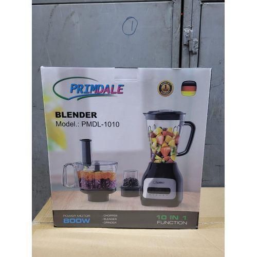 PMDL-1010 10-in-1 Multifunction Blender, Chopper & Grinder 800W Powerful Motor (1 Year Warranty)