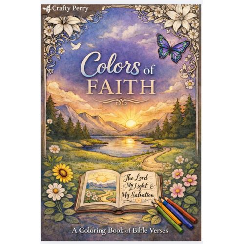 Bible verse coloring book