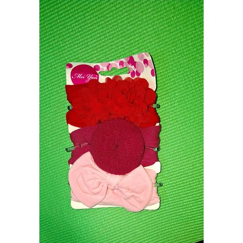 Cute trendy and classy Girls 3pc Headbands