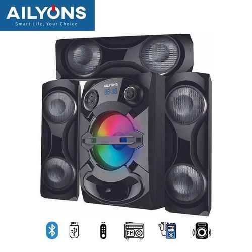 ELP3601K 3.1CH Subwoofer Home Theatre Multi Media Bluetooth Wooden Speaker System (1YR WRTY)