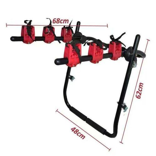 Car Bike Carrier Rack For 3 Bicycles