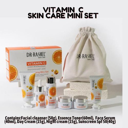 Vitamin C Skin Care Mini Set -6pc