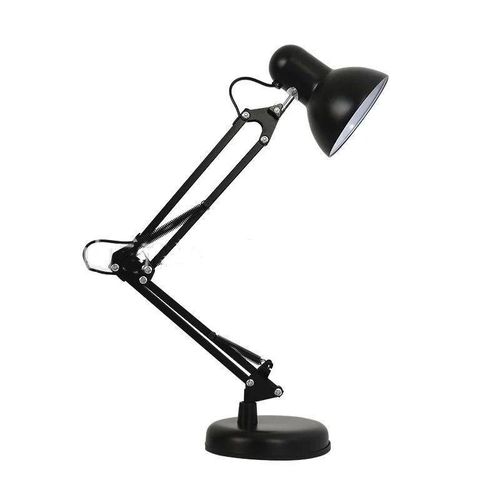Architect Desk Lamp Adjustable Swing Arm E27 Clamp On Study Light
