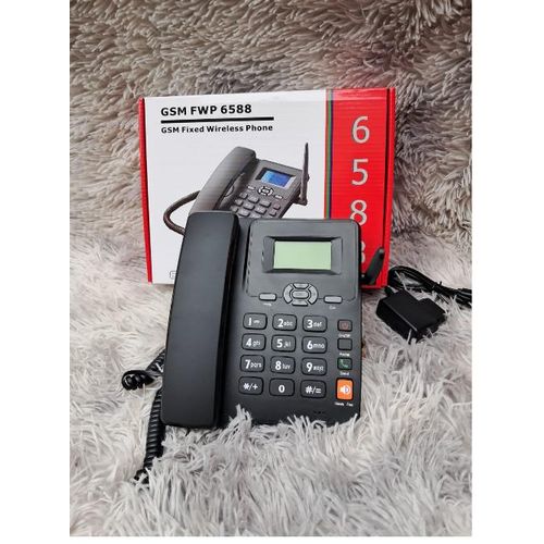 6588 GSM Fixed Wireless Phone dual simcard