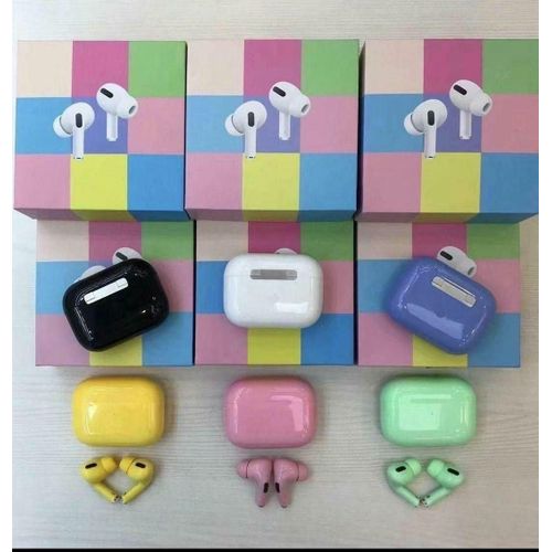 AirPods Pro 3 TWS Bluetooth Earbuds – Black Color Variant, Noise Cancelling, High-Fidelity Sound & Smart Touch Interface