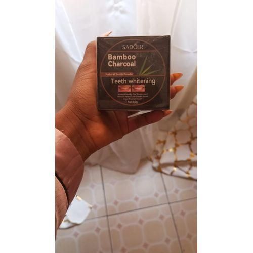 SADOER Bamboo Charcoal Teeth Whitening Powder â Natural 30g