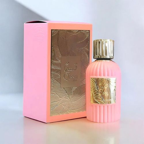 Qissah Pink Eau De Parfum 100ml – Sweet Fruity Floral Long Lasting Perfume for Women