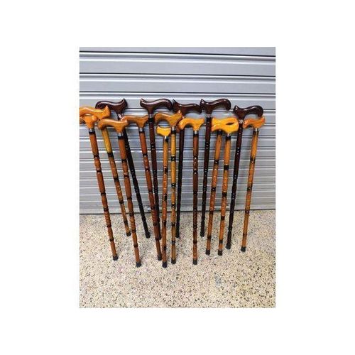 Mahogany wooden walking sticks