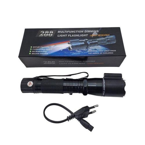 288 3-in-1 LED Flashlight Teaser Laser Personal Protection D