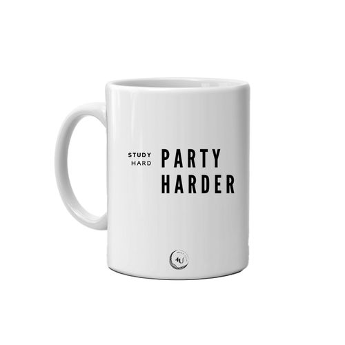 Education Theme Custom-Branded Ceramic Gift Mug - White