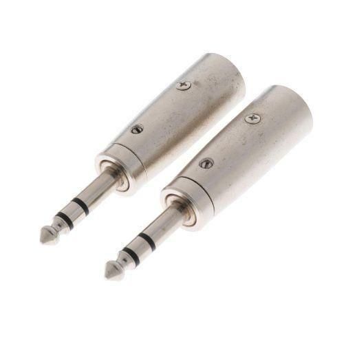 6.35 Mm 1/4 "jack Plug To 3 Pin XLR Plug Amp