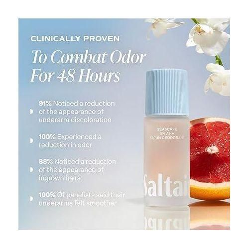 Saltair Serum Deodorant Seascape 2 Pack 5 AHA Formula