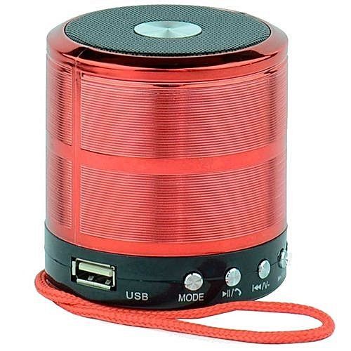 Mini Bluetooth Speakers MP 3 And FM Radio Red