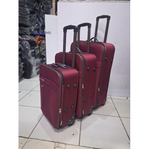 3pcs foor wheeled suitcase