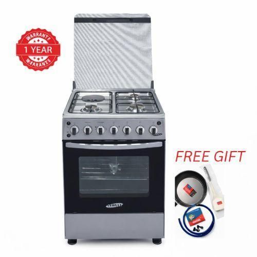 60 x 60 Standing Cooker 3+1 Electric Hot Plate with Electric Oven free gifts 1 Year warranty