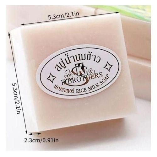 KBROTHERS Rice and milk soap 1 piece