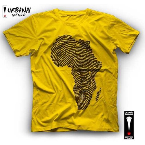 T-shirt AFRIPRINT - Yellow