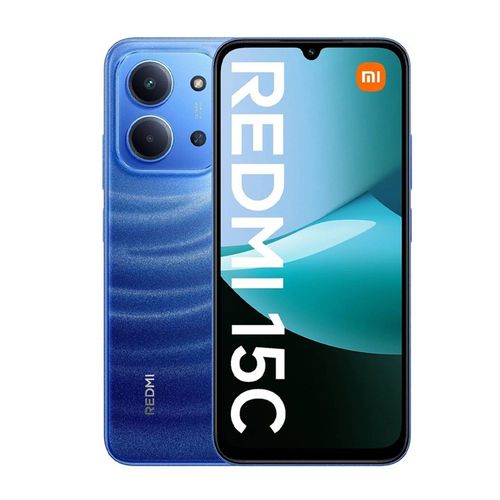 15C ByXiaomi 4G 69 6GB RAM 128GB 6000mAh Moonlight Blue 25 Months Warranty