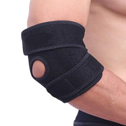 Adjustable Elbow Brace, Arthritis Support, Adjustable Compression Sleeve Wrap For Men & Women, Sports Injury Recovery, Golfer’s Elbow, Bursitis, Sprains/Strains Pain Relief.