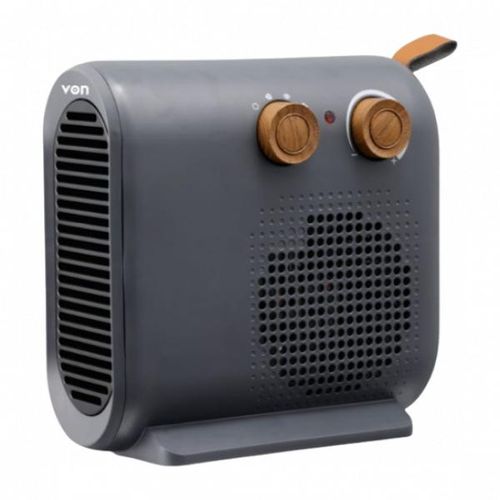 VHF202MLK Fan Heater 2000W 2 Heat Settings Fan Mode Oscillating Overheat Protection