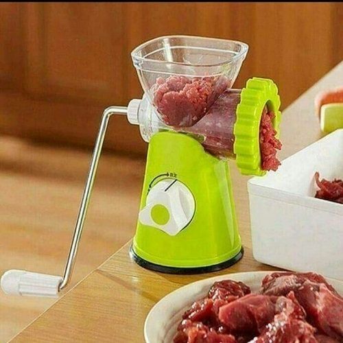 Manual Meat Mincer, Pasta Maker and vegetables -Green