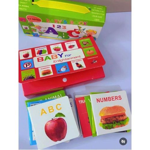 Baby for Enlightenment early learning flashcard or book set designed to teach toddlers and preschoolers foundational concepts