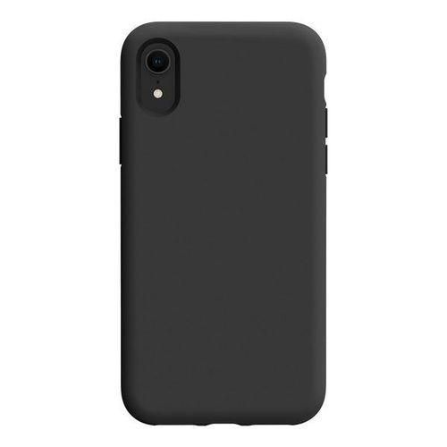Black Slim Liquid Silicone 3 Layers Full Covered Soft Gel Rubber Phone Cover Case for iPhone Xr