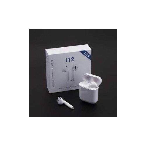Bluetooth i 12 Wireless Stereo In-Pods Ear-bud Earphone Headset i 12