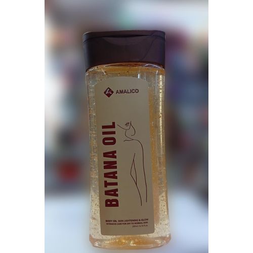 Batana body oil skin lightening glow intensive care for dry to normal skin 200ml